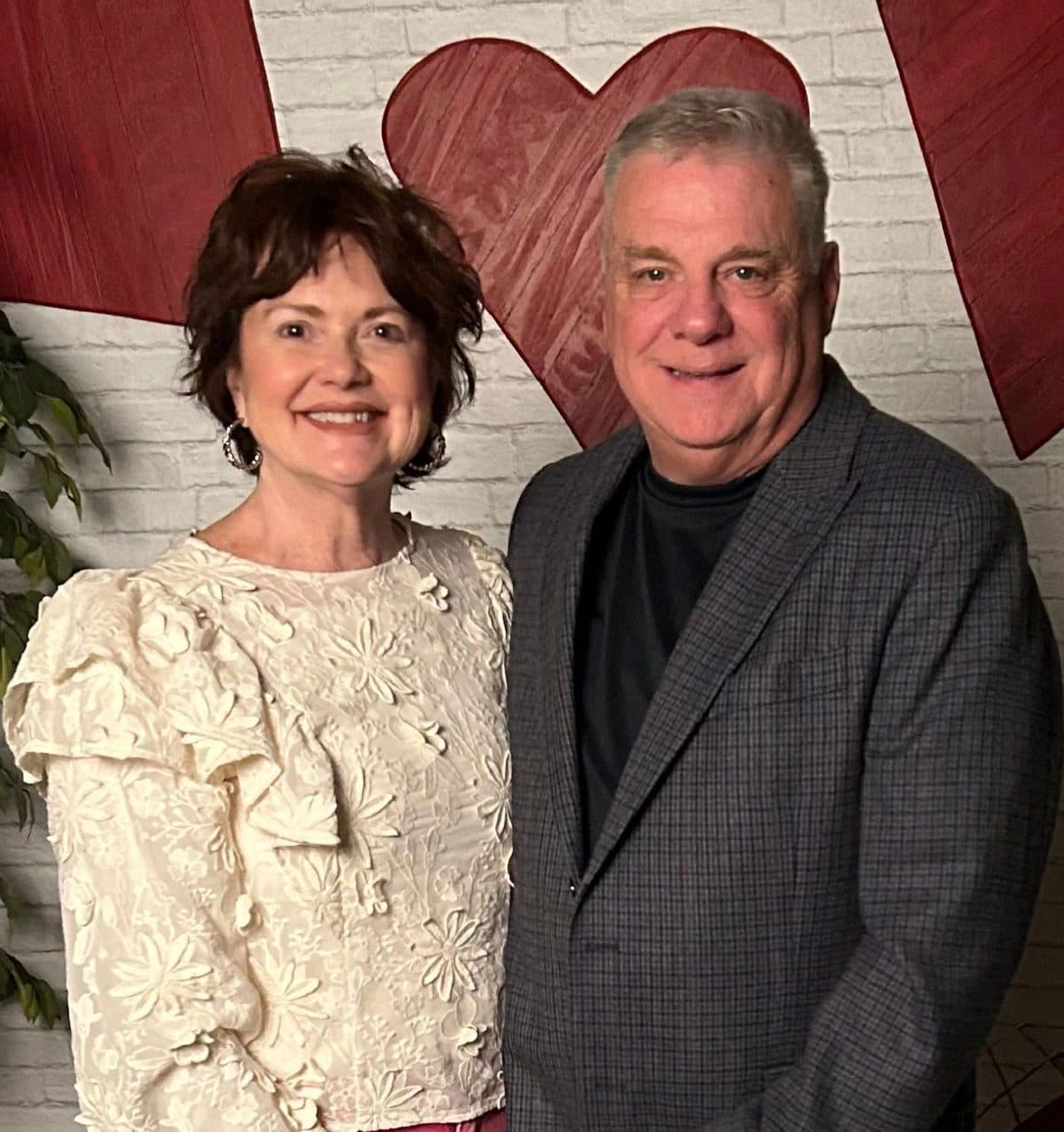 Ernie Jones, Executive Director of Tullahoma Bridges Out of Poverty, standing with his wife.